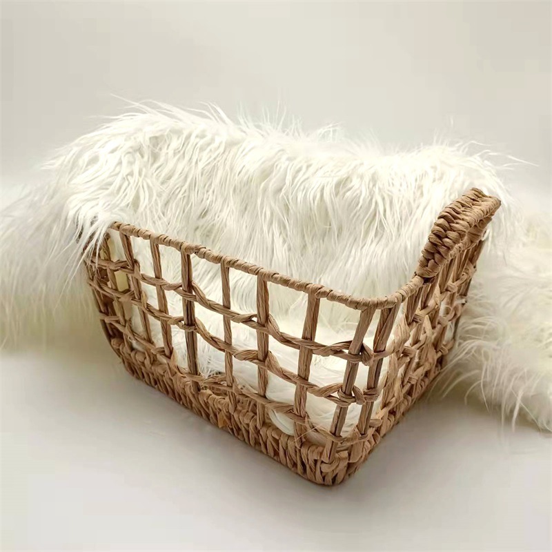 Baskets photo props Newborn Photography Rattan Basket Furniture Baby Photography Prop Shooting Accseearies Backdrop Chair