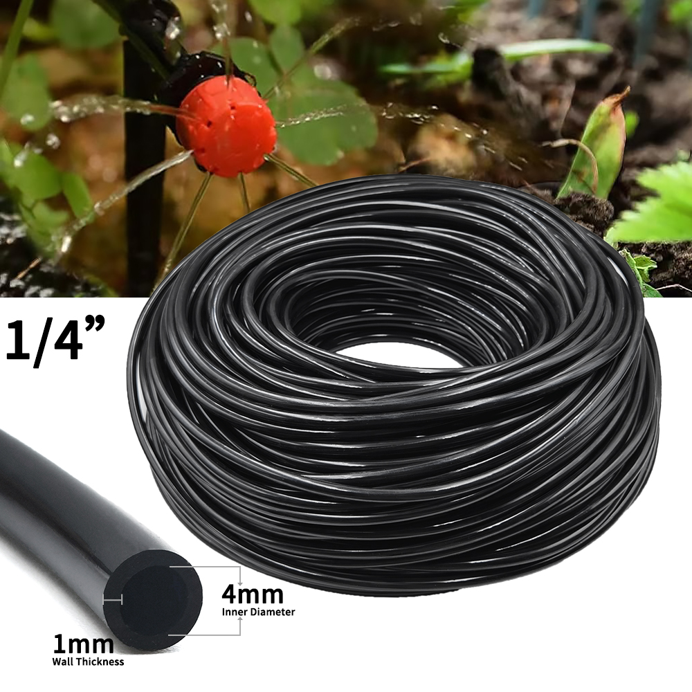 5M-25M DIY Drip Irrigation System Automatic Watering Garden Hose Micro Drip Garden Watering Kits with Adjustable Drippers