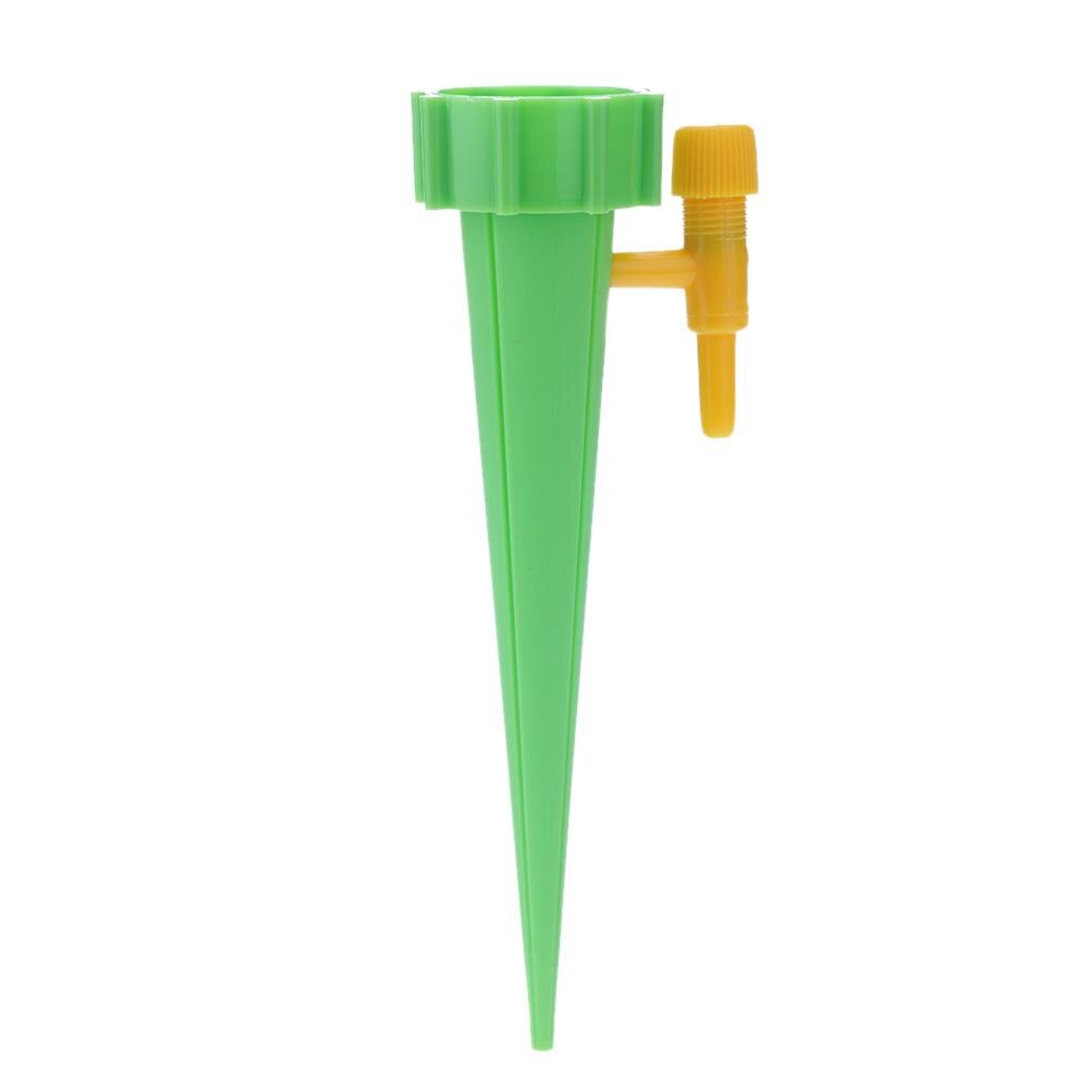 1pc automatiske drypvandingssystem vandingsspidser til stueplante havearbejde blomsterpotte vanderflaske drypvanding: Skriv en grøn