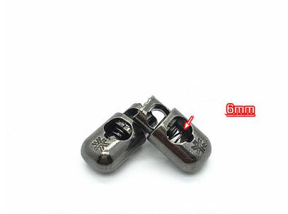 Metall Schnur Schloss Schnur Stopper Schaltet Clip Bekleidung Bungee Schnur Schloss Doppel-und Einzel Zubehör Kleidung Push-Lock Clips 5 stücke: D