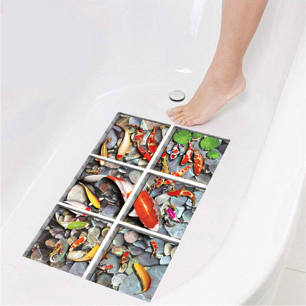 3D Badewanne Selbst-Klebstoff nicht-Unterhose Umweltschutz Aufkleber freundlicher Badewanne Wasserdicht Verschleiß-beständig Wc Aufkleber: 005