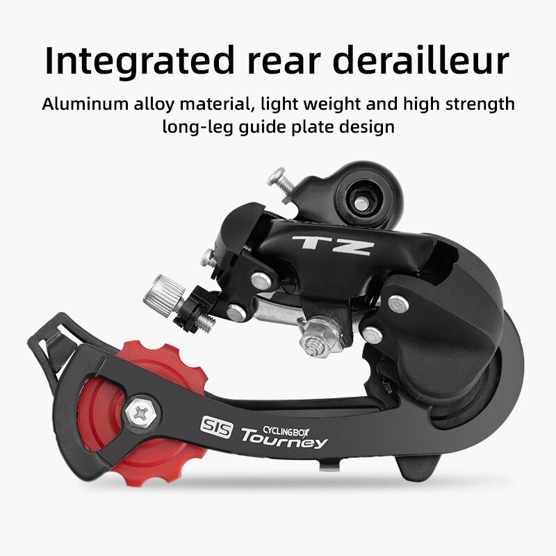 3X7 21 Speed MTB Bicycle Derailleur Mountain Bike Shift Lever Shifter Right Left Derailleur Front Rear Bicycle Parts