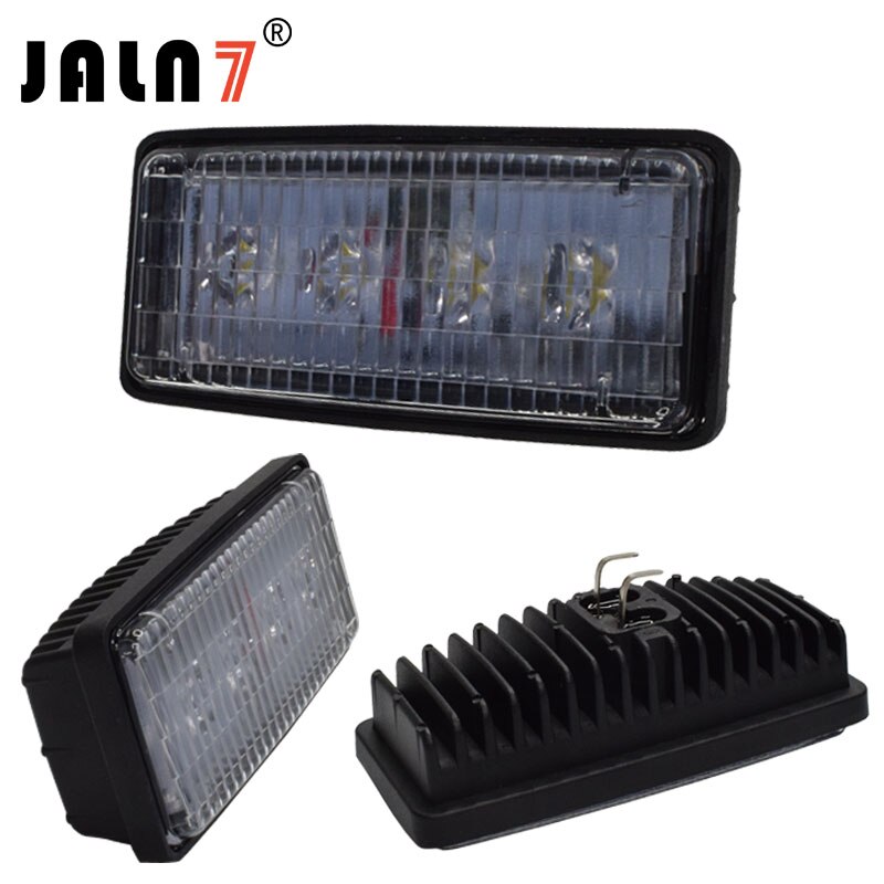 JALN7 Agriculture Vehicles Lamp 20W LED Wrok Light Farm Tractor For John Deere Forestry Harvester Truck Headlight 12V 24V
