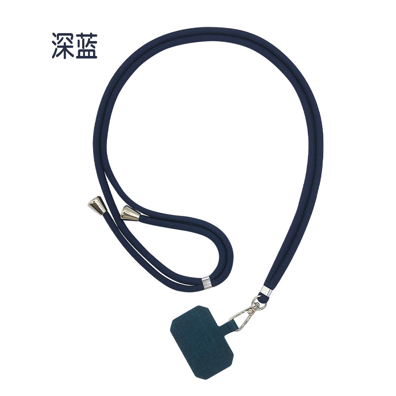 Cordón ajustable Universal para teléfono móvil, correas para colgar en el cuello, cordones antipérdida, accesorios para teléfono móvil, 150cm: Amarillo / dorado