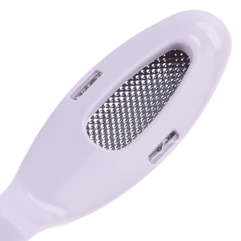 1pc dubbelzijdige voetvijl rasp voetverzorging eelt harde dode huid verwijderen pedicure tool multicolor