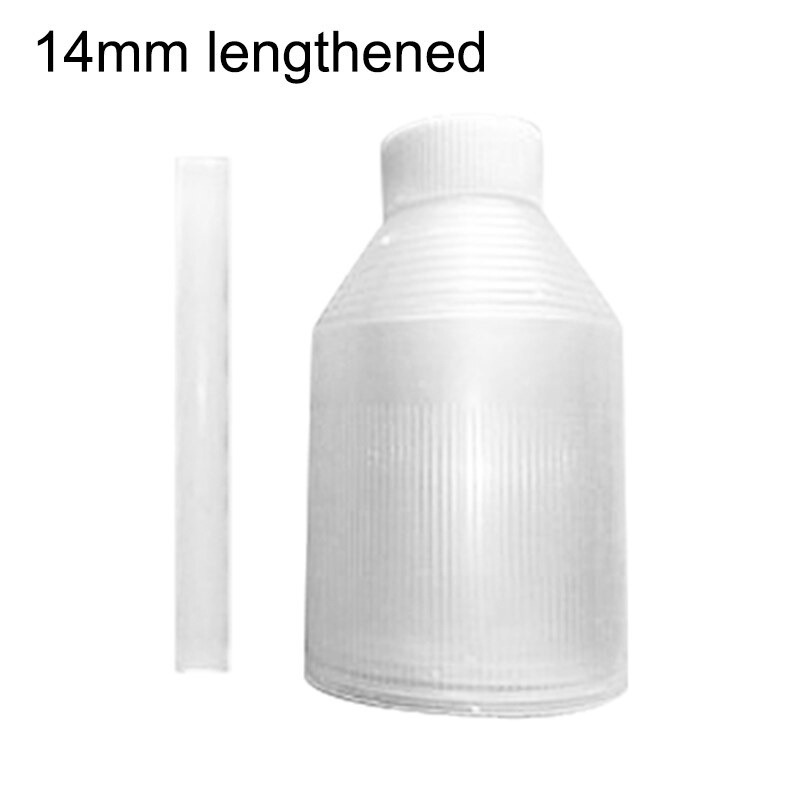 Telescopic Drip-proof Umbrella Cover PVC Transparent Umbrella Cover Coat C44: 14mm lengthen