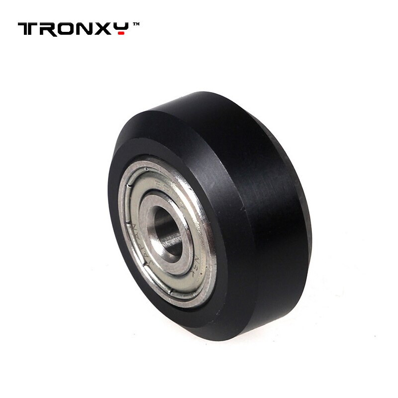 Overseas warehouse TRONXY Bearing Pulley Ball Plastic Round Wheel D-type Nylon Pulley Bearing Gear Part 3D PRINTER Accessories: 10 pcs Ball Bearing