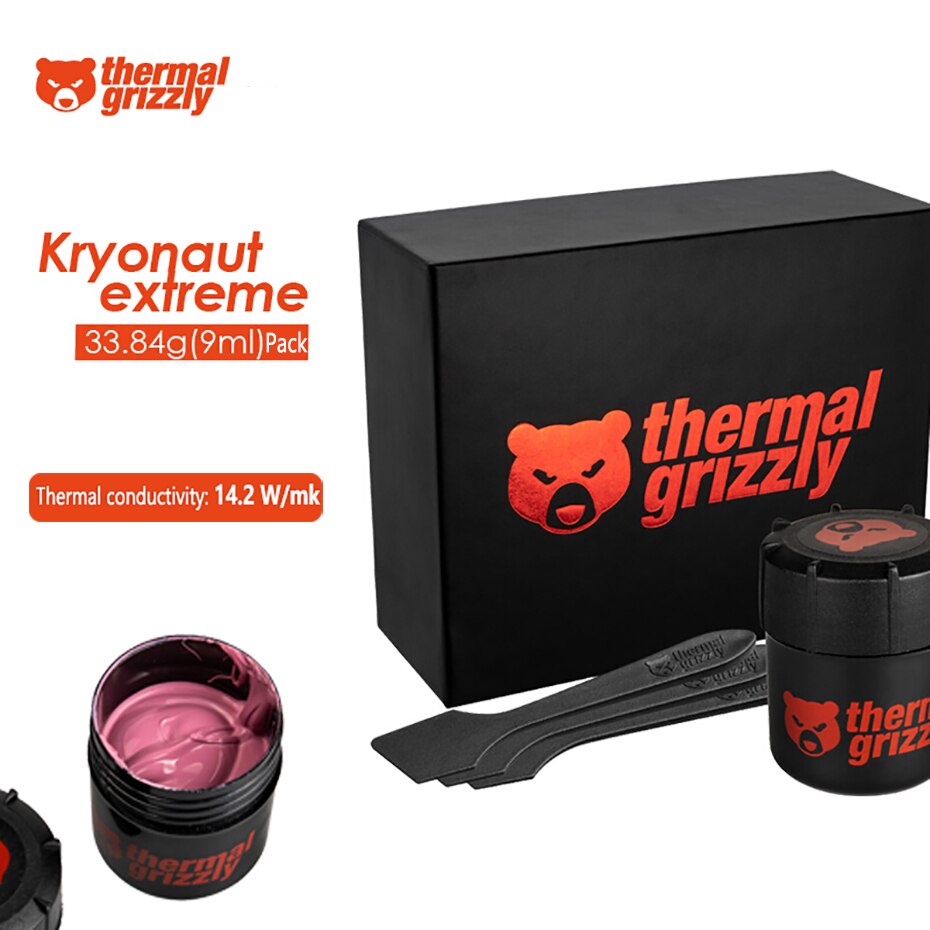 Pâte thermique Kryonaut Extreme KE, 1g/5.5g/11g/37g, pour CPU/GPU, refroidisseur composé de grande capacité