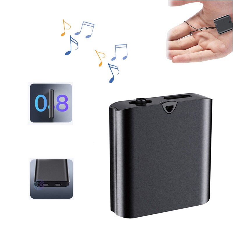 Q63 Audio Recorder Noise Reduction High-definition Mp3 Player Record Mini Intelligent Activation Digital Recording