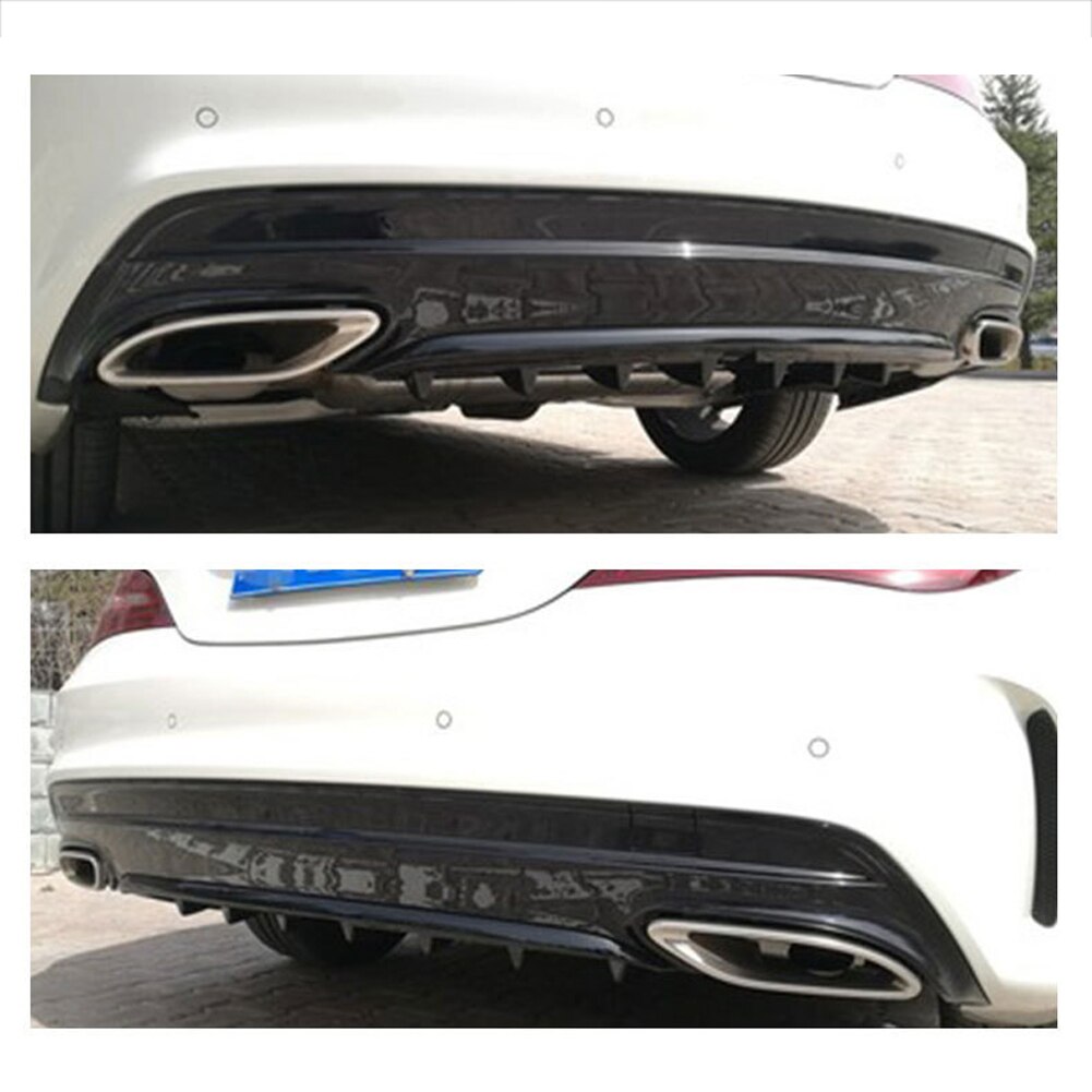 Universal Car Rear Body Bumper Diffuser Spoiler 5 Wing Lip Rear Bumper Shark Diffuser Spoiler 23"*6"
