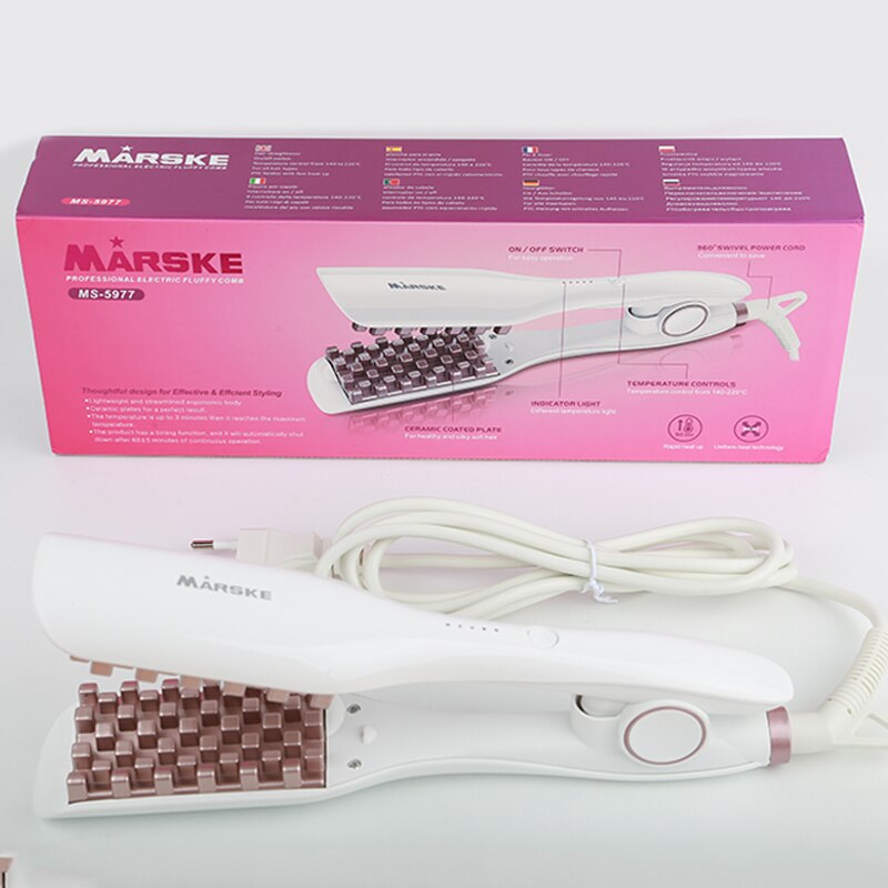 MARSKE Corrugated Hair Crimping Iron Splint Hair F... Grandado