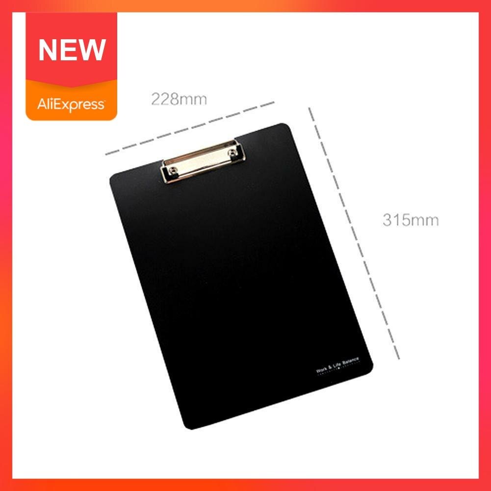 1 Pc Writing Clipboard A4 Clipboard School Document Office Pad Writing Stationery Folders File Holders J7P9