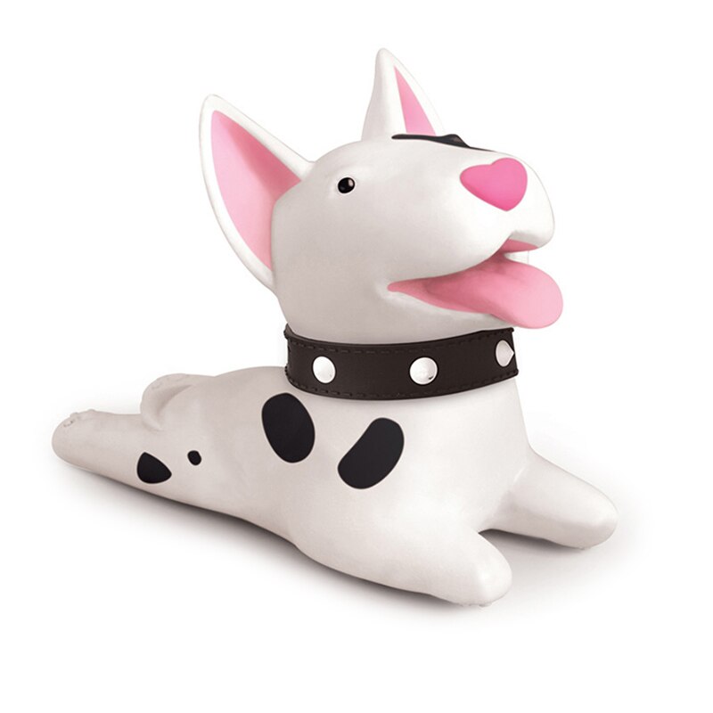Leuke Hond Kat Deurstopper Deurstop Wedge Cartoon Puppy Deuren Stop Sterke Grip Antislip Holder Stopper Veiligheid Guard: White dog