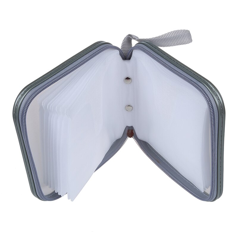 Étui de transport pour 40 cd disques dvd, pochette portefeuille, sac, boîte rigide