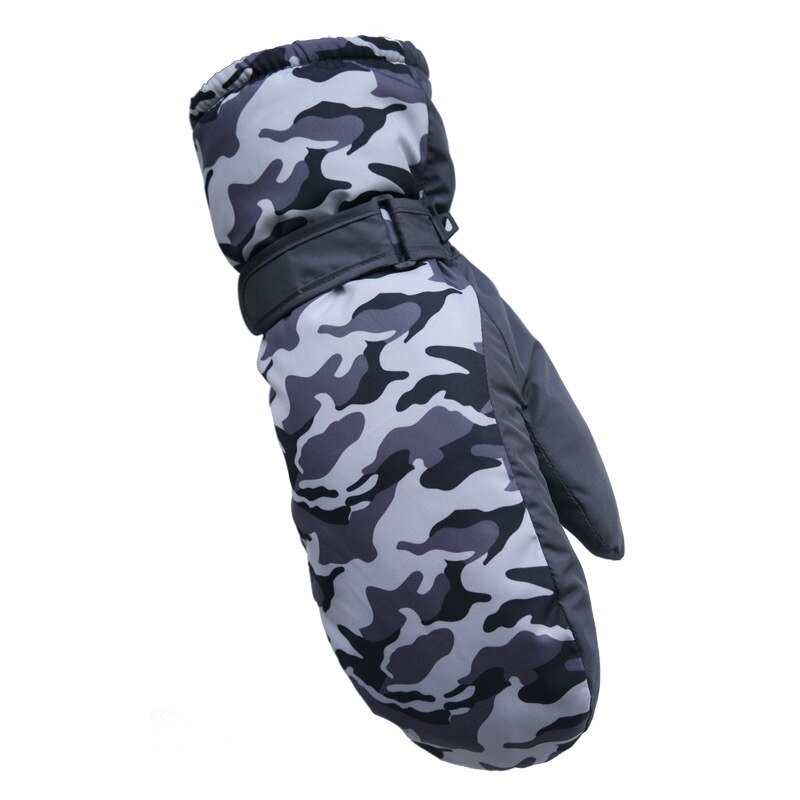 Kinderen Winter Handschoenen Kids Warm Winddicht En Waterdicht Warm Handschoenen Jongens & Meisjes Winter Warm Plus Fluwelen Dikker handschoenen: greymicai