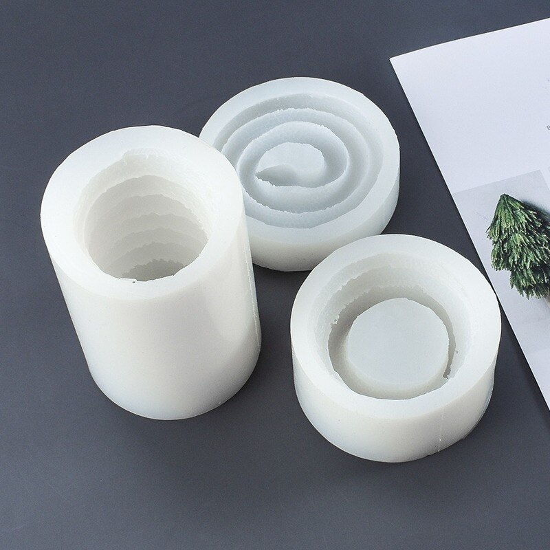 Diy Handgemaakte Winding Snake Kandelaar Siliconen Mal Snake Coaster Lade Kaars Siliconen Mal Gips Maken Mold