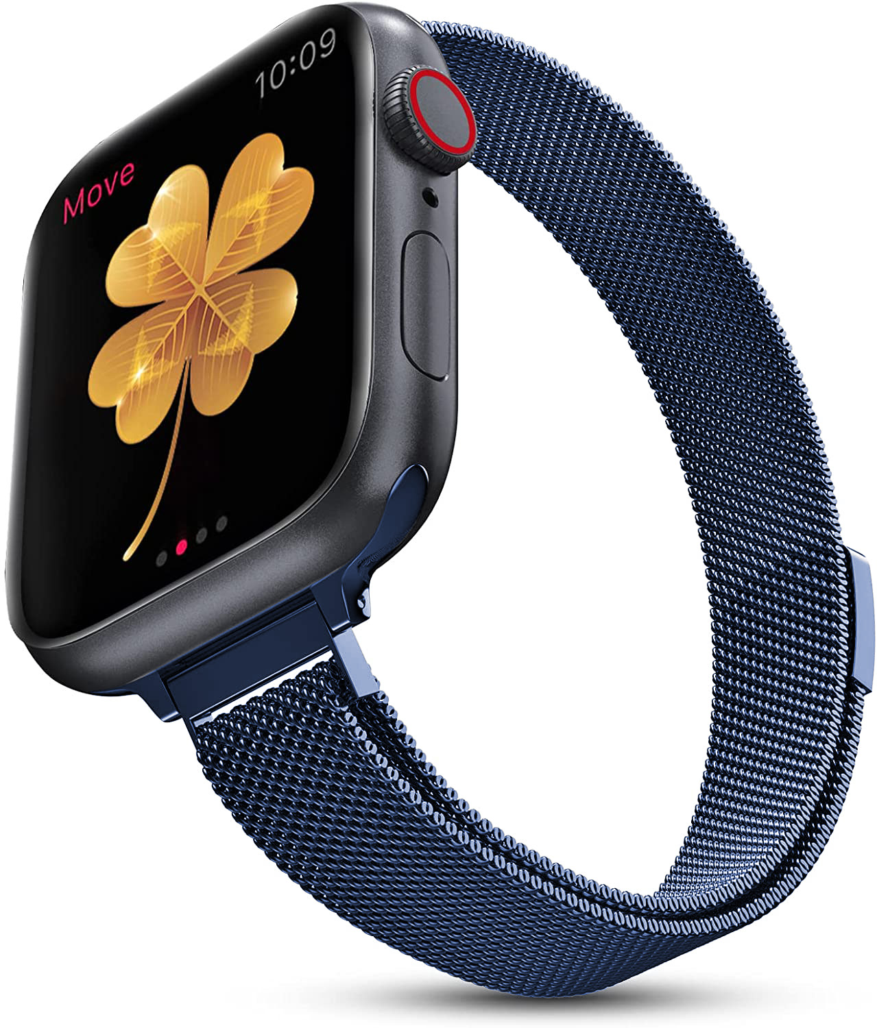 Milanesiskt öglearmband för apple watch-band 40mm 44mm 41mm 45mm 42mm 49mm 38mm slimt armband iwatch-serien 3 5 4 6 se 7 8 ultra 2 9: Majs / 20mm
