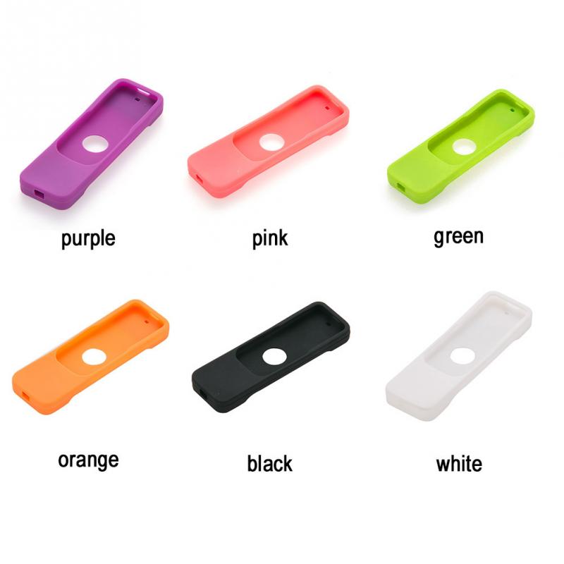 Kleurrijke Silicone Voor Apple Tv 4 Afstandsbediening Beschermhoes Cover Skin Waterdichte Stof Opbergtas Organizer #0831