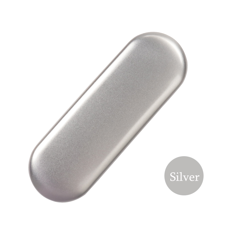 Scatola portaoggetti portatile per pinzette per ciglia Custodia per pinzette per ciglia Custodia per trucco Borsa per bellezza Spazzole protettive Matita eyeliner Custodia per organizer: Grigio