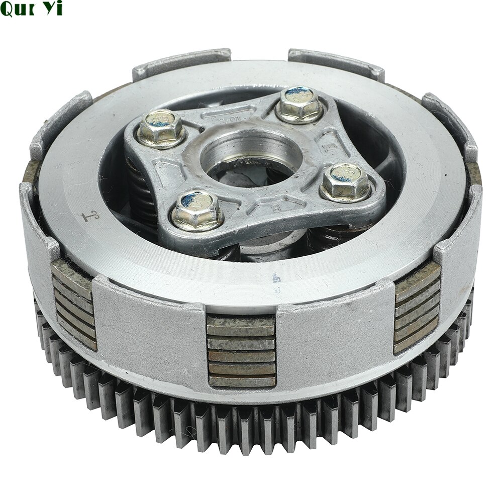 140cc Complete Manual Clutch Assembly kit For 55mm Bore lifan 140 140cc 1P55FMJ Horizontal Kick Starter Engines Dirt Pit Bike