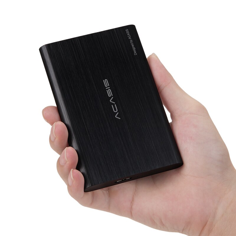 ACASIS Original 2.5" Style Portable External Hard Drive Disk 250GB USB3.0 Slim Metal High Speed HDD for laptops & desktops