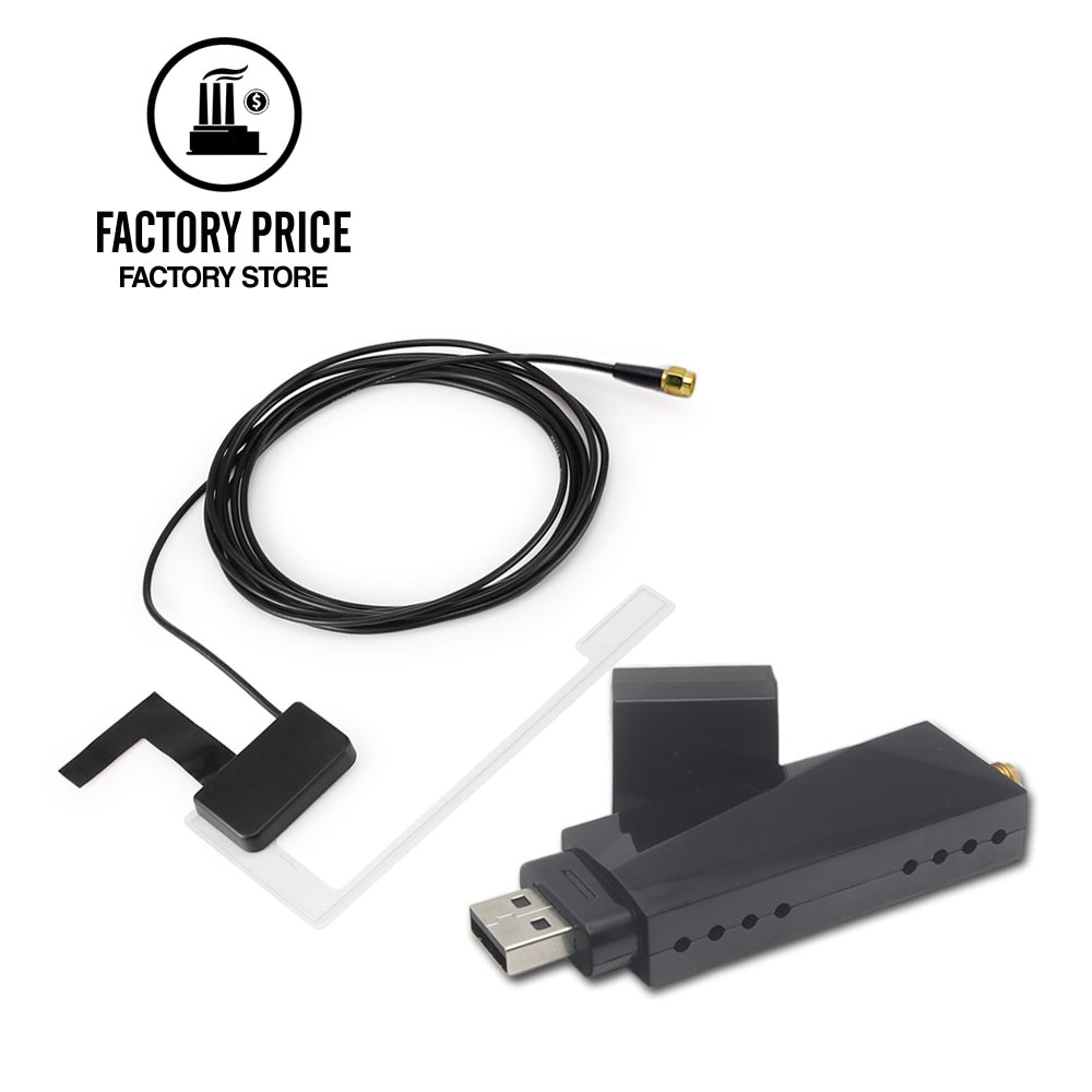 Auto Dab + Tuner/Doos Voor Android Auto Dvd Usb Digital Audio Broadcasting Ontvanger Met Antenne Werkt Voor Europa android