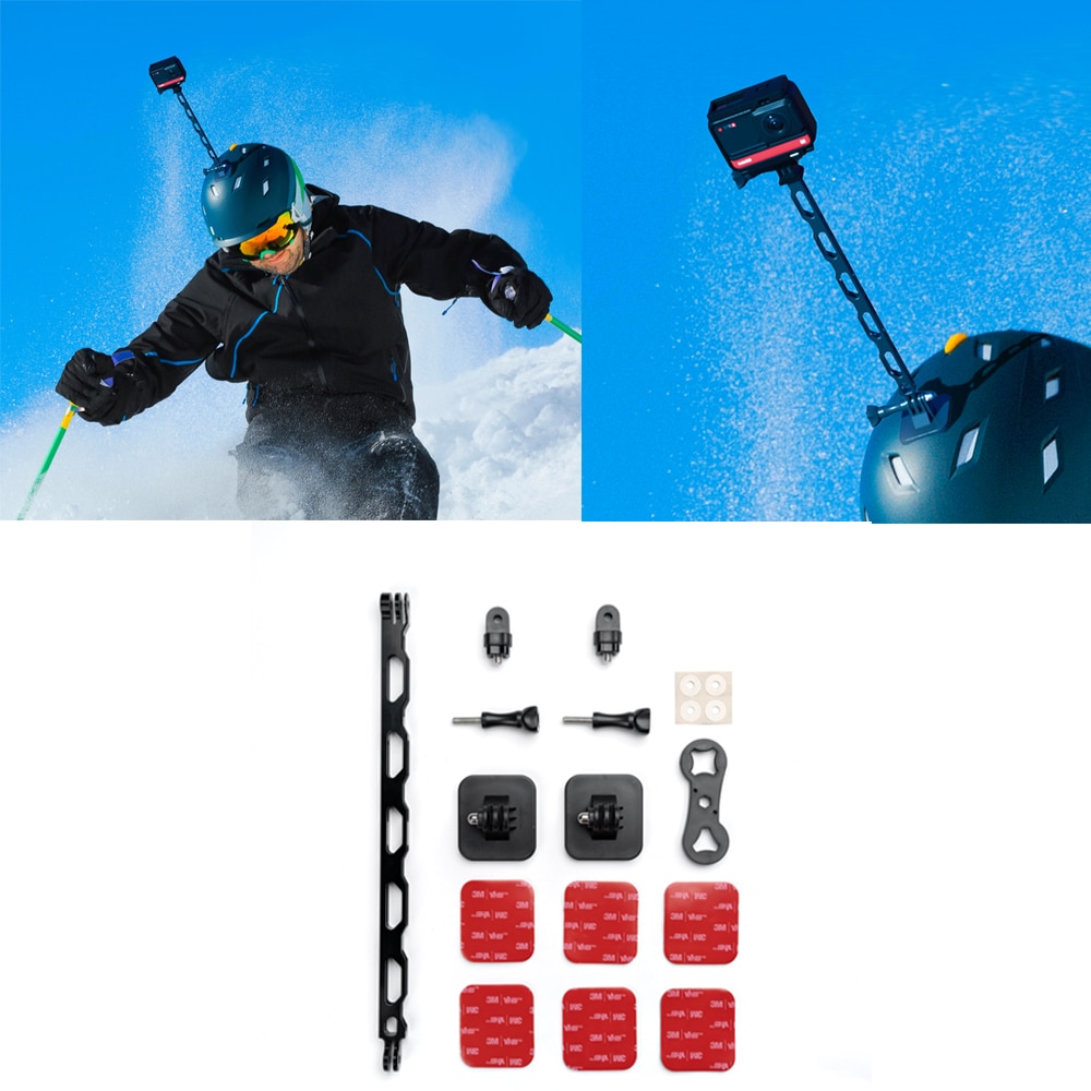 Soporte para casco de unicornio Insta360 One R ONE X y ONE para accesorios originales Insta360