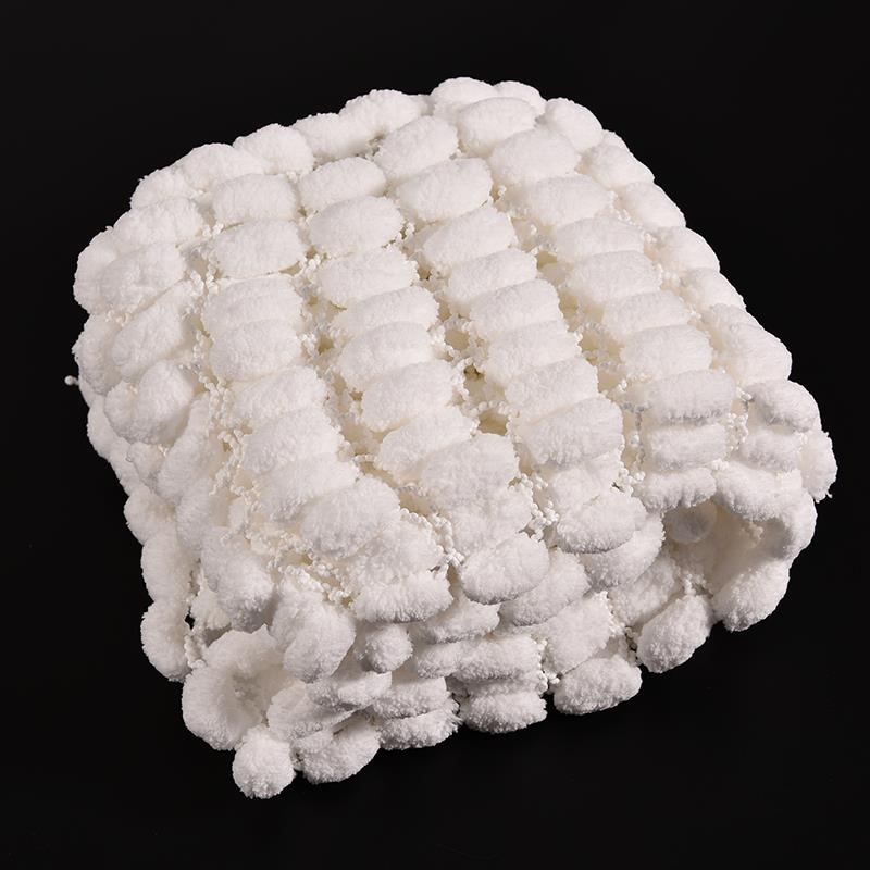 1PCS White Newborn Baby Toddler Unisex Knitted Floral Blanket Swaddling Soft Baby Bedding Product 60cm X60cm