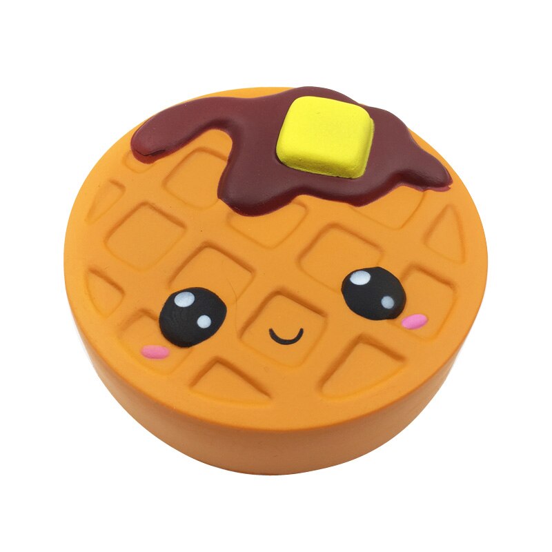 Kawaii Hamburger Bun Cake Ice Cream Scoop Popcorn Pizza Cookies Squishy Slow Rising Toys Jumbo Squishies Christmas Toy: Deep Blue