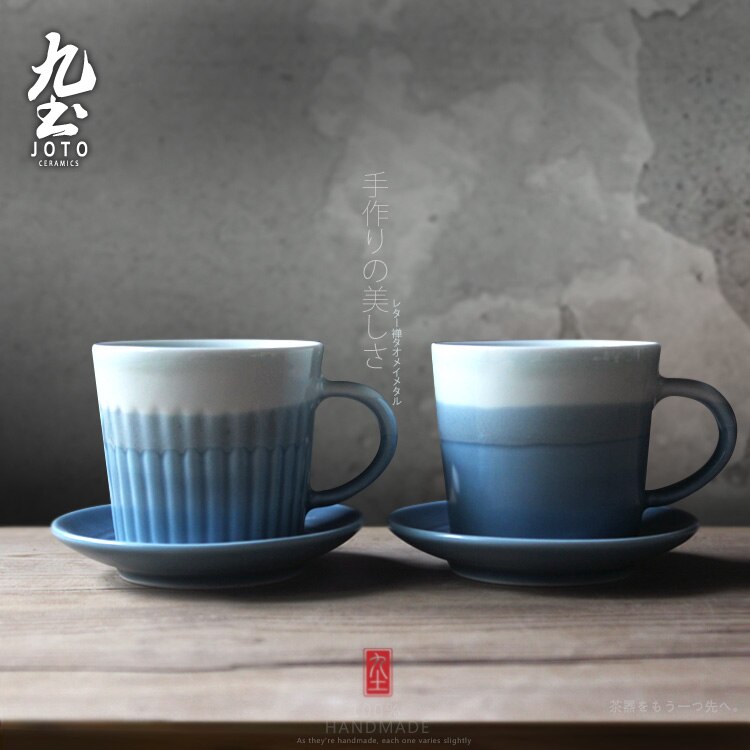 Espresso Coffee Cup and Saucer Set Porcelain Traditional Chinese Tea Cups Smoothie Filizanki Do Kawy Eco Friendly Cups AB50BD: Set