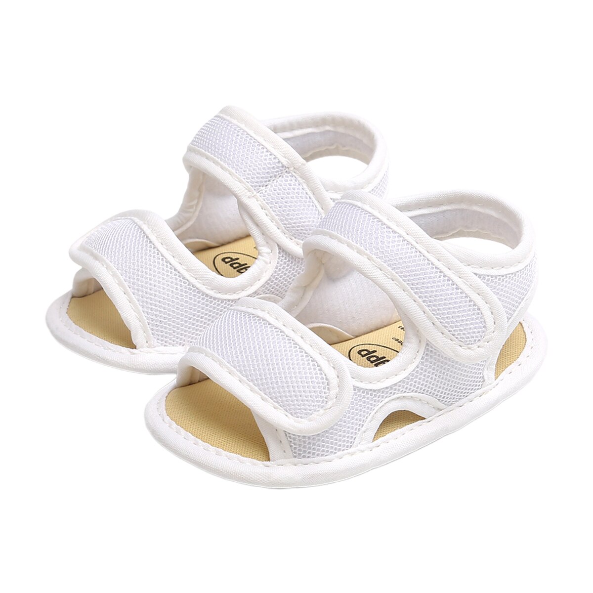 Babyschoenen jongens zomer sandalen effen katoen antislip peuterschoenen newborn sandalen sneaker geschikt voor 0-18m