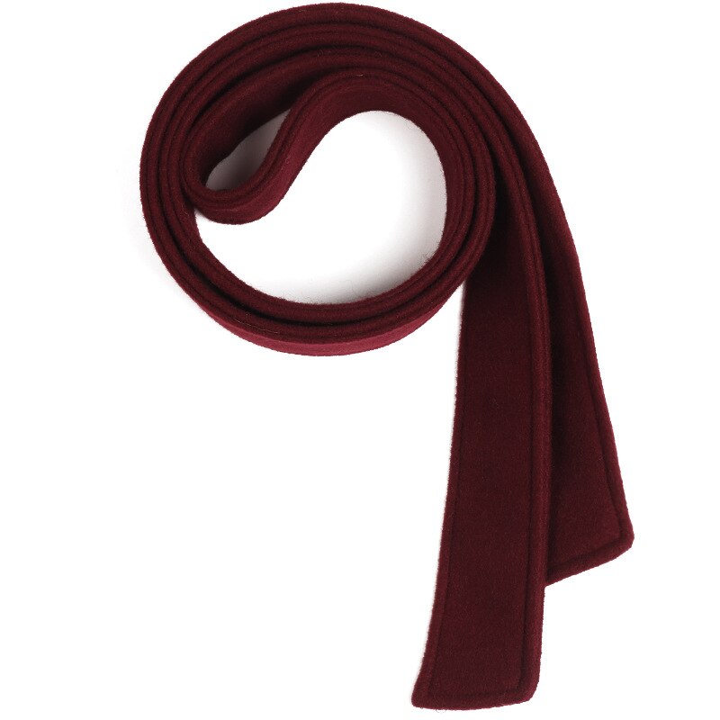 Abrigo con cinturón para señoras decorativas, cinturón ancho con doble cara para mujer, cinturones para abrigo, accesorios anudados para vestido de invierno,