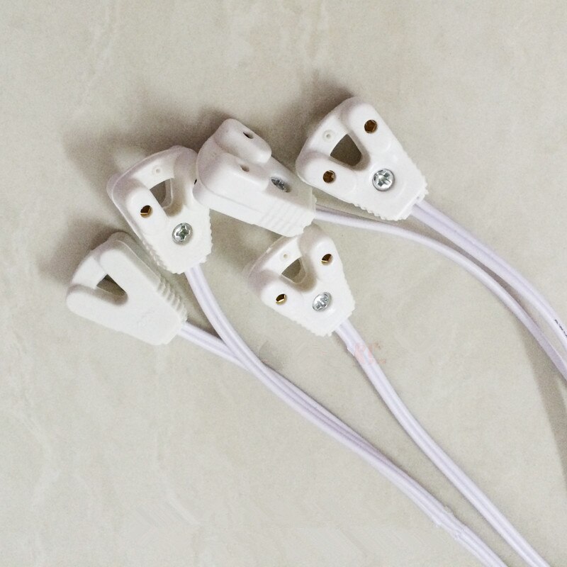T8 Lamp Holder Cables light box line 1.4M LED Lighting Socket Cable Holder Lights Base Wire For T8 Tube Fluorescent Connector