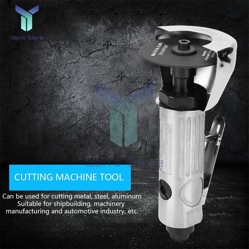 Pneumatic Metal Cutting Machine Cut Off Grinders Adjustable Round High Speed Sanding Pad Air Cutter Pneumatic Cutting Machine