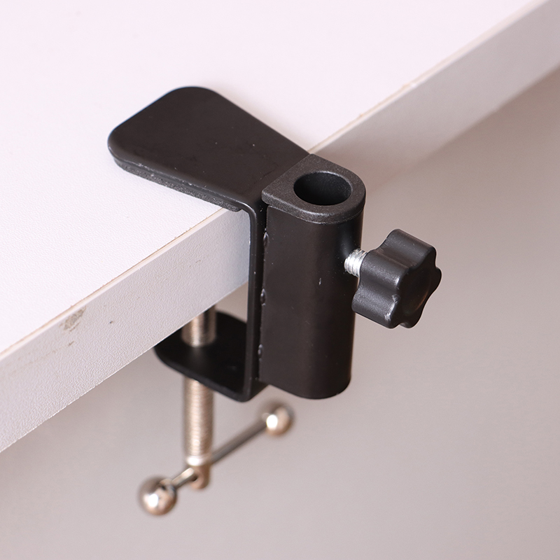 Braçadeira De Montagem De Mesa De Metal Pesado, Microfone Suspensão Boom Scissor Braço Stand Holder, 1Pc
