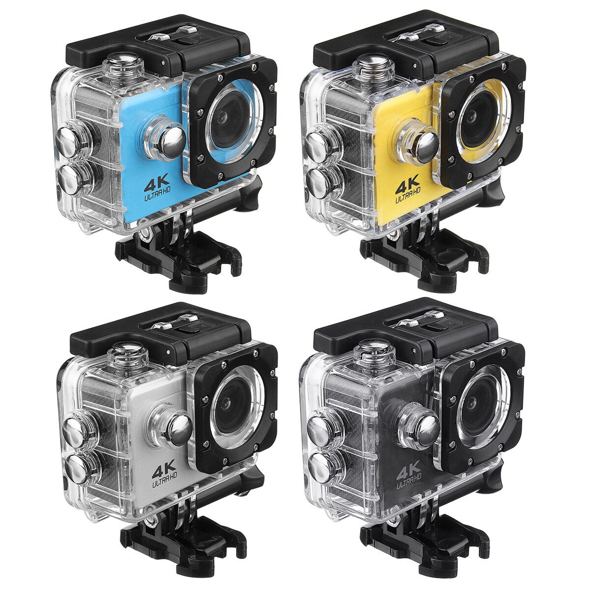 4K Action Camera Met Ultra Hd 1080P Scherm Onderwater 30M Waterdichte Sport Camera Go Extreme Pro Cam video Camcorder