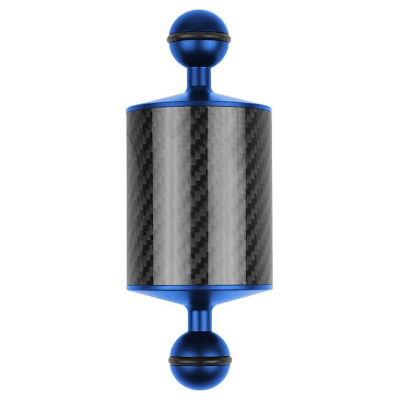 Carbon Fiber Float Drijfvermogen Aquatic Arm Dual Bal Drijvende Arm Duiken Camera Onderwater Duiken Lade Voor Gopro/Smartphones