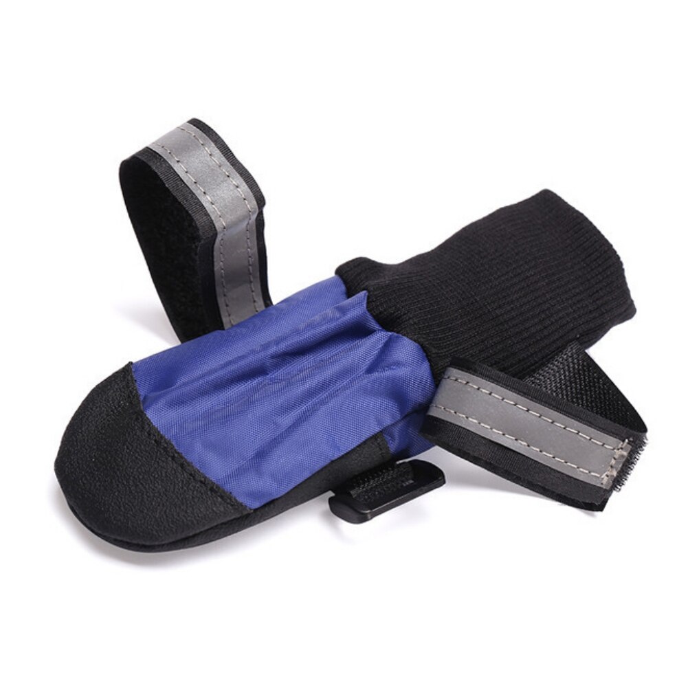 4 Stk/set Huisdier Waterdichte Regen Schoenen Voor Medium Grote Honden Poot Protectors Warme Regen Laarzen