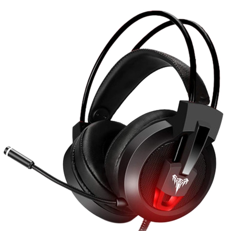 SUTAI V9 Game Headset 7.1 Sound Track Headset Computer Game Headset with a Long Microphone