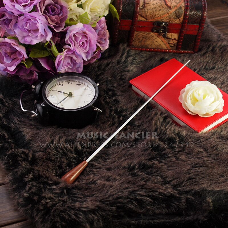 2PCS/LOT Music Conductor's Baton Wooden Handle