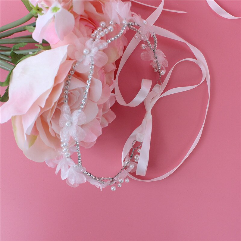 YJWSXF bride head flower exquisite head flower rhinestone headdress dress wedding accessories