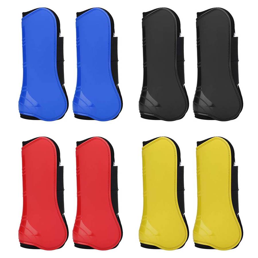 1 Pair Durable Equestrian Equipment Horse Jumping Leg Boot Protection Support FT