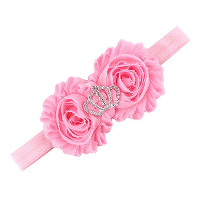 Baby Elastic Force Headbands Pearl Crown Baby Headband Girls Infant Hair Band Bu Baby Turban Bandeau Bebes Fille Шапка Детская: E