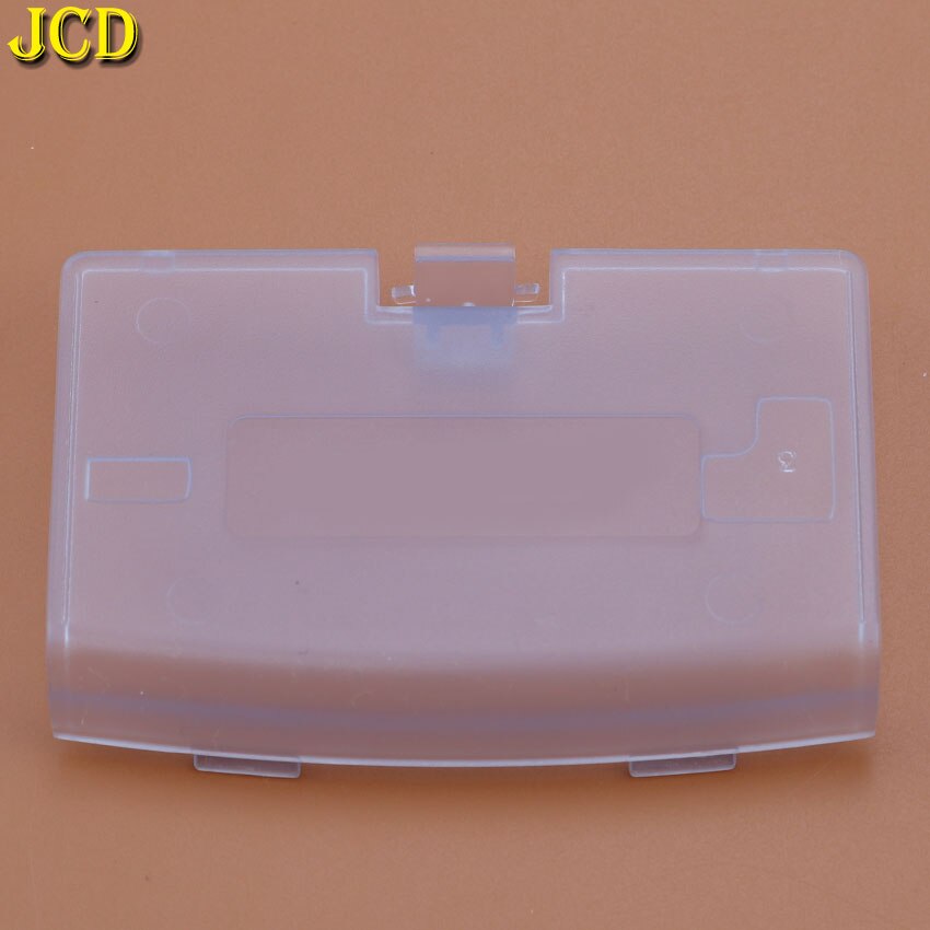 JCD-Tapa de batería de repuesto para consola GBA, 1 Uds.: clear light blue