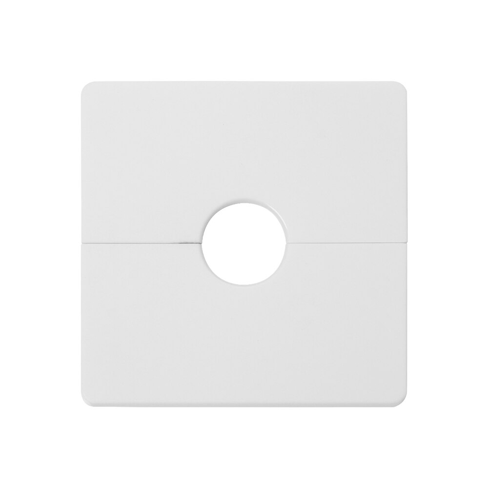 Plastic Wall Wire Hole Cover Reserved Drill Hole Panel Decor Separable Junction Box Cabinet Office Desk Hole Cap Dust Pipe Plug: white-inner 22mm