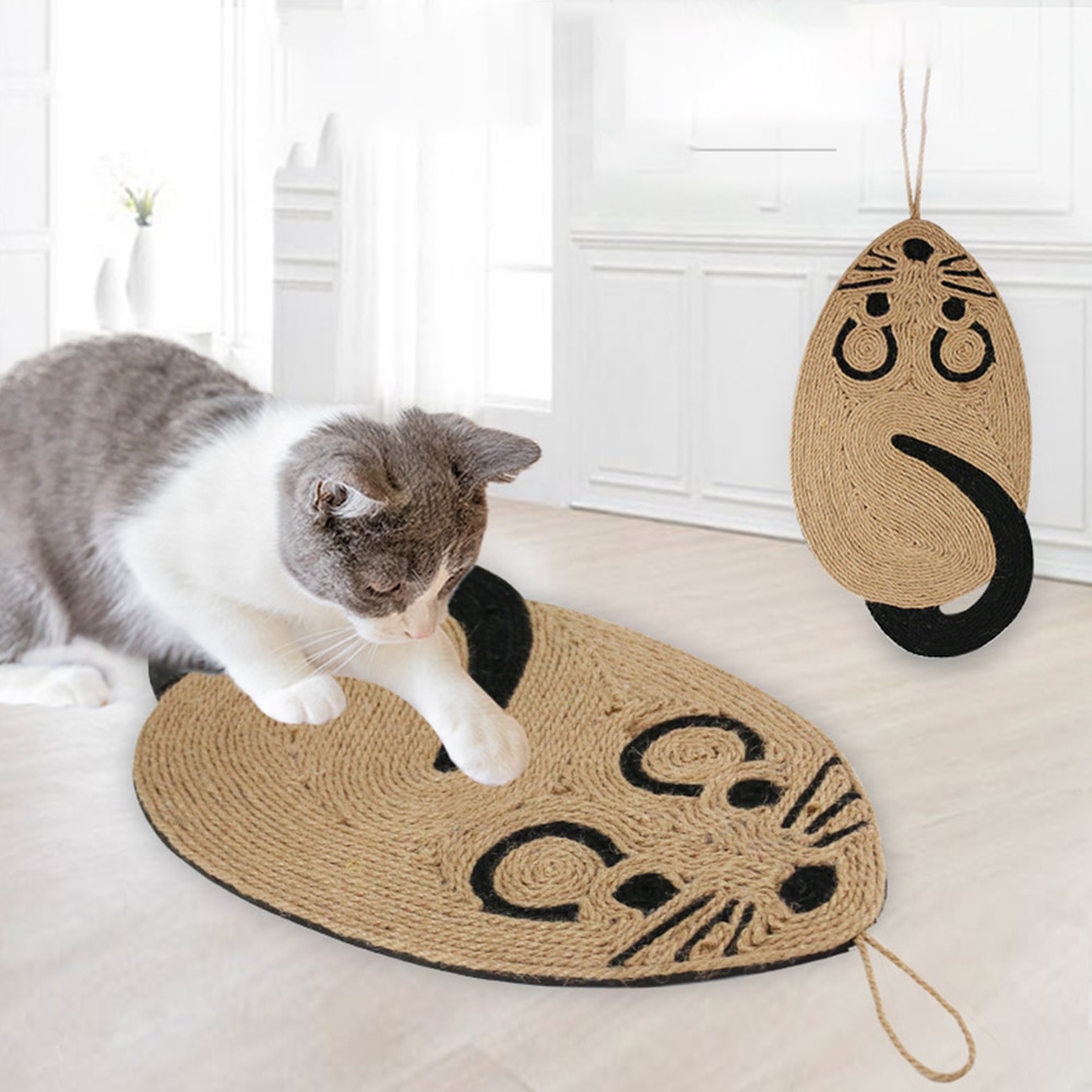Sisal Cat Paw Pad Cat Scratching Post Board Scratching Post Pad Toy Soft Mattress Paw Animal Care Toy Anti-Abrasion Cat Toy