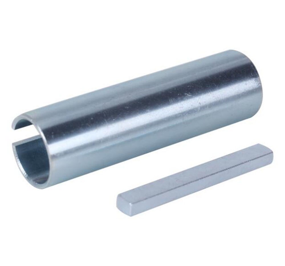 3/4" to 7/8" Shaft Adapter Pulley Bore Reducer Sleeve Bushing & Keystock Reducer Bushing Bushing and Key Shaft