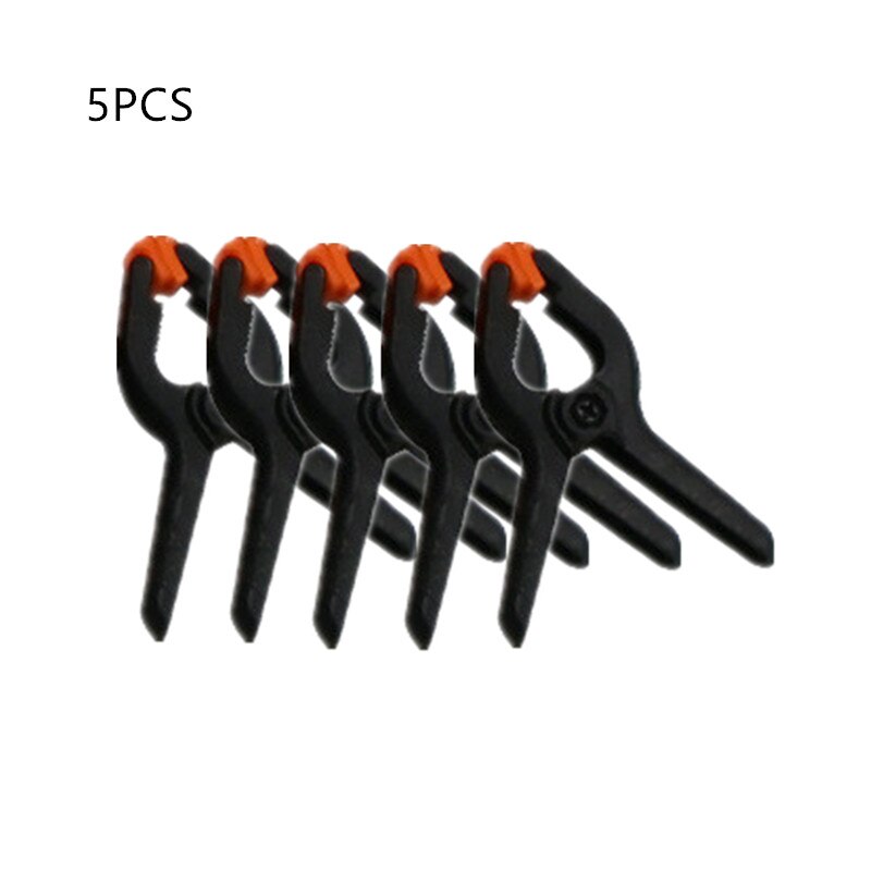 1/5/10PCS Hard Plastic A-shape Woodworking Clip Hand Screw Clamp Fixing Clamp Pinch Cock Micro Spring Clamps Set DIY Tools Grip
