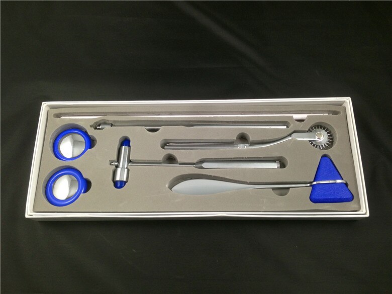 5 IN 1 Medizinische Neurologischen Hammer Set Kit Percussion Hammer Medizinische Diagnose Reflex Hammer Massage Gesundheit Pflege
