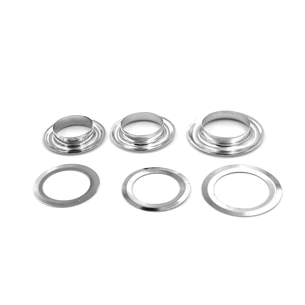 (50 teile/los) 17mm-20mm innendurchmesser Metall See Kleidung & Zubehör. mais. Ösen. Ring. niet schnappt Öse installa
